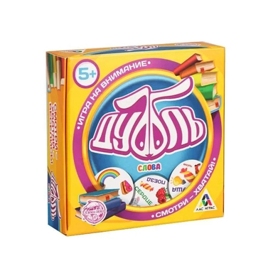 Лас Играс. Игра на реакцию и внимание "Дуббль Слова": купить с доставкой по Кипру или в книжных магазинах Букберри в Лимасоле, Ларнаке и Пафосе