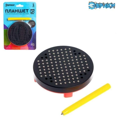 Эврики. Планшет обучающий "Магнитное рисование" 120 отверстий, с креплением цвет арт.6534380: купить с доставкой по Кипру или в книжных магазинах Букберри в Лимасоле, Ларнаке и Пафосе