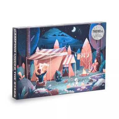 Puzzle 1000 pieces Capming under the stars: купить с доставкой по Кипру или в книжных магазинах Букберри в Лимасоле, Ларнаке и Пафосе