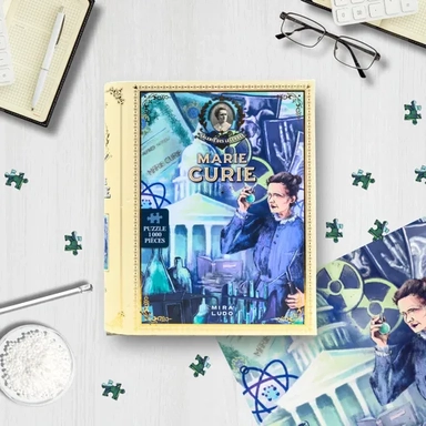 Пазл "Мари Кюри": купить с доставкой по Кипру или в книжных магазинах Букберри в Лимасоле, Ларнаке и Пафосе