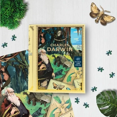 Пазл "Чарльз Дарвин": купить с доставкой по Кипру или в книжных магазинах Букберри в Лимасоле, Ларнаке и Пафосе