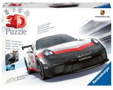 Porsche 911 GT3 Cup 3D puzzle in Salzburg design: купить с доставкой по Кипру или в книжных магазинах Букберри в Лимасоле, Ларнаке и Пафосе