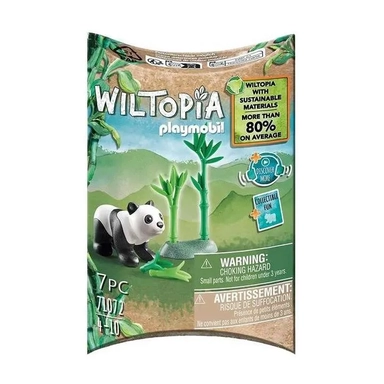 Playmobil. Конструктор арт.71072 "Wiltopia-Young Panda" (Молодая панда): купить с доставкой по Кипру или в книжных магазинах Букберри в Лимасоле, Ларнаке и Пафосе