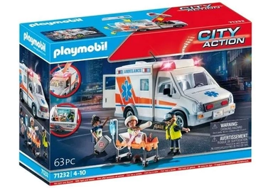 Playmobil. Конструктор арт.71232 "Ambulance" (Скорая помощь): купить с доставкой по Кипру или в книжных магазинах Букберри в Лимасоле, Ларнаке и Пафосе