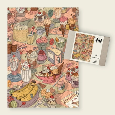 Пазл "Gelato Galore" 1000 деталей: купить с доставкой по Кипру или в книжных магазинах Букберри в Лимасоле, Ларнаке и Пафосе