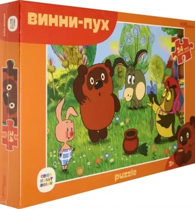 Мозаика Puzzle-maxi 24. Винни Пух: купить с доставкой по Кипру или в книжных магазинах Букберри в Лимасоле, Ларнаке и Пафосе