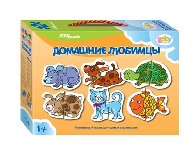 Степ. Напольный пазл арт.70109 "Домашние любимцы" (малый): купить с доставкой по Кипру или в книжных магазинах Букберри в Лимасоле, Ларнаке и Пафосе