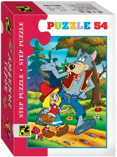 Степ. Пазл 54 арт.71007,71014,71024,71030 "Любимые герои": купить с доставкой по Кипру или в книжных магазинах Букберри в Лимасоле, Ларнаке и Пафосе
