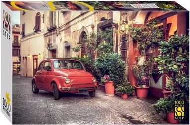 Степ. Пазл 1000 арт.79180 "Fiat 500": купить с доставкой по Кипру или в книжных магазинах Букберри в Лимасоле, Ларнаке и Пафосе