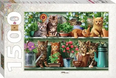 Пазл. Котята, 1500 элементов: купить с доставкой по Кипру или в книжных магазинах Букберри в Лимасоле, Ларнаке и Пафосе