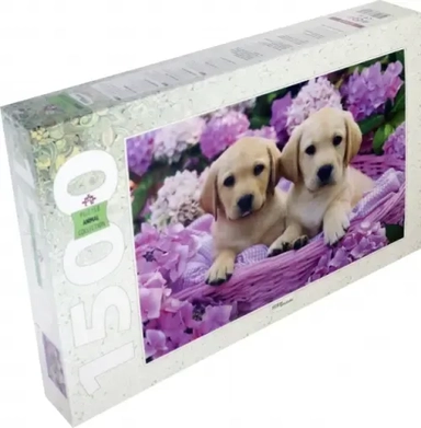 Пазл. Щенята, 1500 элементов: купить с доставкой по Кипру или в книжных магазинах Букберри в Лимасоле, Ларнаке и Пафосе