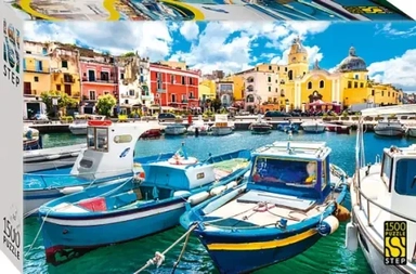 Puzzle-1500 Прочида, Италия: купить с доставкой по Кипру или в книжных магазинах Букберри в Лимасоле, Ларнаке и Пафосе