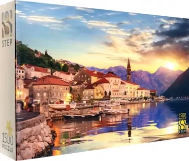 Пазл 1500 Которский залив, Черногория: купить с доставкой по Кипру или в книжных магазинах Букберри в Лимасоле, Ларнаке и Пафосе