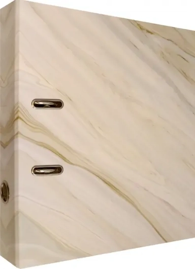 Папка-регистратор с арочным механизмом Белый мрамор, А4: купить с доставкой по Кипру или в книжных магазинах Букберри в Лимасоле, Ларнаке и Пафосе