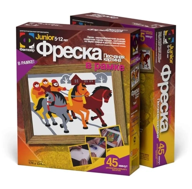 Фреска "Зима" /20 (Новый год): купить с доставкой по Кипру или в книжных магазинах Букберри в Лимасоле, Ларнаке и Пафосе