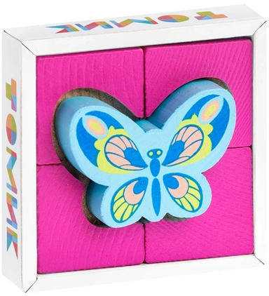 Собирайка Томик арт.1-06 "Бабочка": купить с доставкой по Кипру или в книжных магазинах Букберри в Лимасоле, Ларнаке и Пафосе