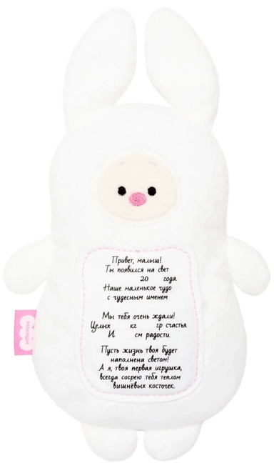 Мякиши Разогрелка 3в1 "Зайка с метрикой" с вишневыми косточками арт.660: купить с доставкой по Кипру или в книжных магазинах Букберри в Лимасоле, Ларнаке и Пафосе