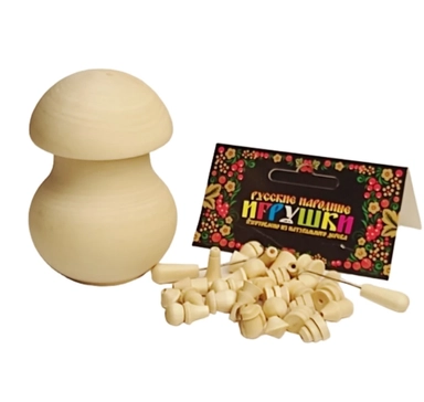 Бирюльки в грибочке под роспись арт.Р45/912 (РНИ): купить с доставкой по Кипру или в книжных магазинах Букберри в Лимасоле, Ларнаке и Пафосе