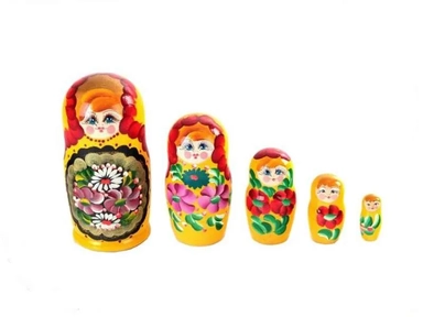 Матрешка 5 в 1 (расписная) большая арт.Р-45/755 (РНИ): купить с доставкой по Кипру или в книжных магазинах Букберри в Лимасоле, Ларнаке и Пафосе