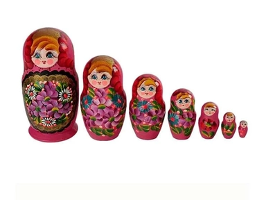 Матрешка 7 в 1 (расписная) арт.Р-45/757 (РНИ): купить с доставкой по Кипру или в книжных магазинах Букберри в Лимасоле, Ларнаке и Пафосе