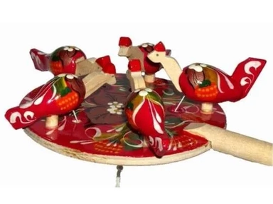Богородская игрушка "Курочки на кормушке" арт.Р-45/763 (РНИ): купить с доставкой по Кипру или в книжных магазинах Букберри в Лимасоле, Ларнаке и Пафосе