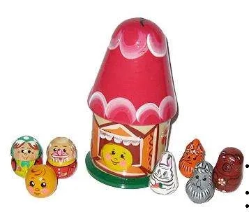 Пальчиковый театр в домике "Колобок": купить с доставкой по Кипру или в книжных магазинах Букберри в Лимасоле, Ларнаке и Пафосе