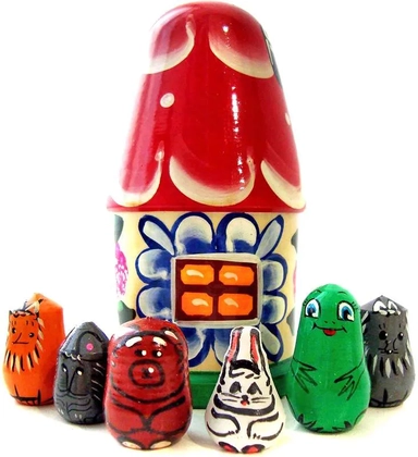 Пальчиковый театр в домике "Теремок" арт.Р-45/778 (РНИ): купить с доставкой по Кипру или в книжных магазинах Букберри в Лимасоле, Ларнаке и Пафосе