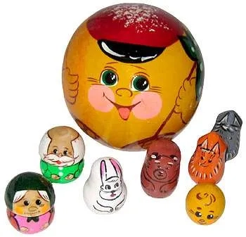 Пальчиковый театр в Колобке "Колобок" арт.Р-45/780 (РНИ): купить с доставкой по Кипру или в книжных магазинах Букберри в Лимасоле, Ларнаке и Пафосе