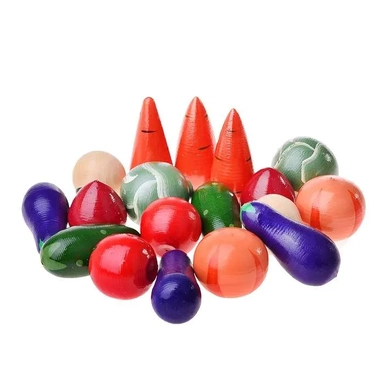 Овощи крашеные набор 16 шт. арт. Р-45/915 (РНИ): купить с доставкой по Кипру или в книжных магазинах Букберри в Лимасоле, Ларнаке и Пафосе