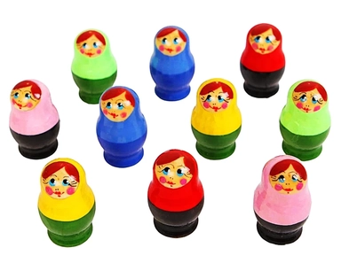 Счетный материал "Матрешки" Р-45/926 (РНИ): купить с доставкой по Кипру или в книжных магазинах Букберри в Лимасоле, Ларнаке и Пафосе