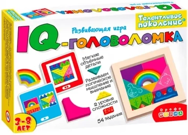 IQ-головоломка. Талантливое поколение: купить с доставкой по Кипру или в книжных магазинах Букберри в Лимасоле, Ларнаке и Пафосе