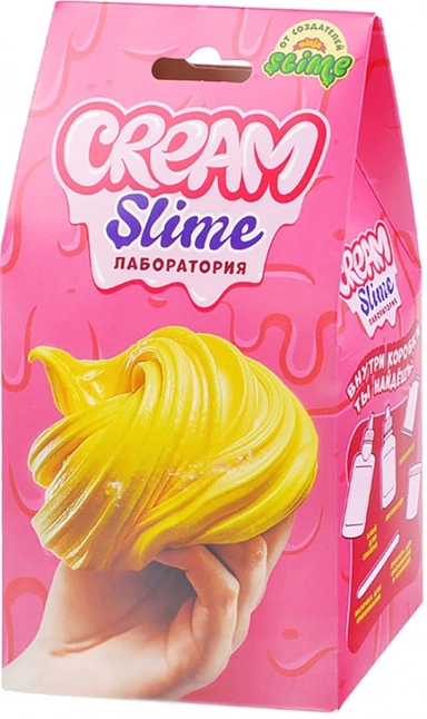 Игрушка ТМ "Slime" Cream-Slime "Лаборатория" 100 гр. арт.SS500-30184: купить с доставкой по Кипру или в книжных магазинах Букберри в Лимасоле, Ларнаке и Пафосе