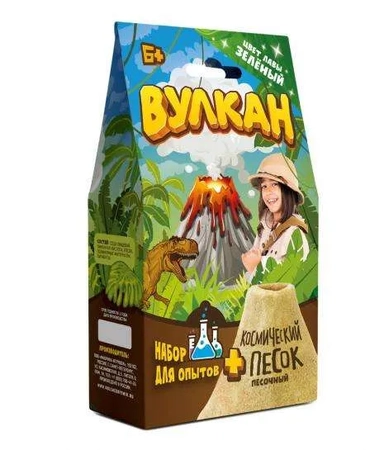 Набор для опытов "Вулкан" 160 г. зеленый арт.KP1006VN: купить с доставкой по Кипру или в книжных магазинах Букберри в Лимасоле, Ларнаке и Пафосе