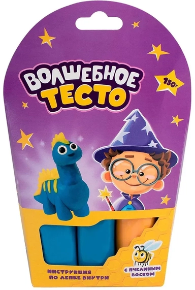Волшебное тесто. Тесто для лепки "Динозавр синий": купить с доставкой по Кипру или в книжных магазинах Букберри в Лимасоле, Ларнаке и Пафосе
