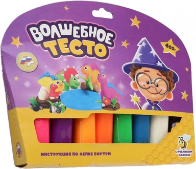 Волшебное тесто. Тесто для лепки "Семья динозавров" 400 гр арт.VT015: купить с доставкой по Кипру или в книжных магазинах Букберри в Лимасоле, Ларнаке и Пафосе