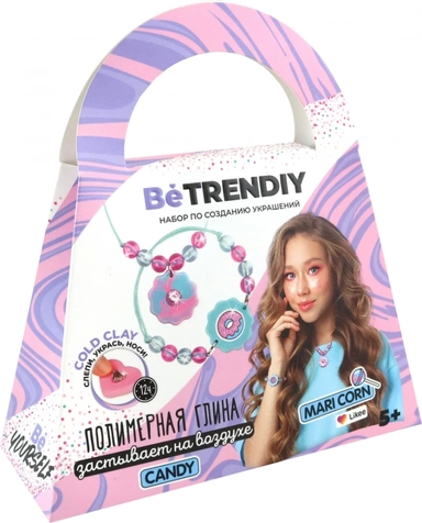 BeTrendiy. Набор по созданию украшений из полимерной глины "Cold Clay. Candy" арт.B020Y: купить с доставкой по Кипру или в книжных магазинах Букберри в Лимасоле, Ларнаке и Пафосе