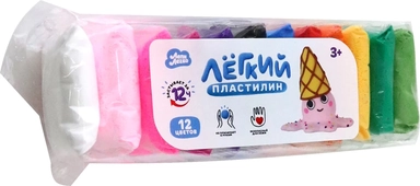 Набор ТМ "Лепи легко" Легкий пластилин Набор 12 цветов арт.C183Y: купить с доставкой по Кипру или в книжных магазинах Букберри в Лимасоле, Ларнаке и Пафосе
