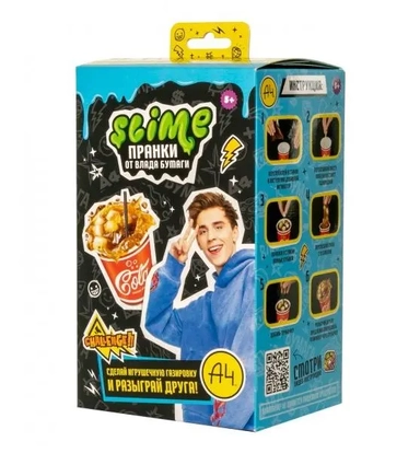Игрушка ТМ "Slime" Набор "Лаборатория. Пранк от Влада. Газировка кола": купить с доставкой по Кипру или в книжных магазинах Букберри в Лимасоле, Ларнаке и Пафосе