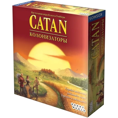 Catan (Колонизаторы) (2016): купить с доставкой по Кипру или в книжных магазинах Букберри в Лимасоле, Ларнаке и Пафосе