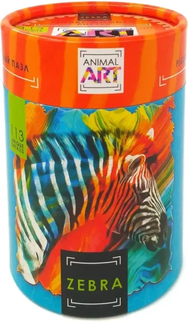 Пазл деревянный фигурный. Зебра, 113 деталей: купить с доставкой по Кипру или в книжных магазинах Букберри в Лимасоле, Ларнаке и Пафосе