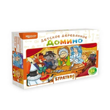 Нескучное домино "Буратино": купить с доставкой по Кипру или в книжных магазинах Букберри в Лимасоле, Ларнаке и Пафосе