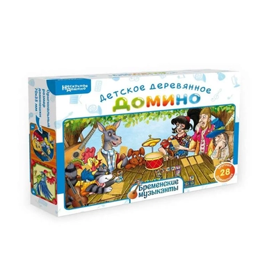 Нескучное домино "Бременские музыканты": купить с доставкой по Кипру или в книжных магазинах Букберри в Лимасоле, Ларнаке и Пафосе