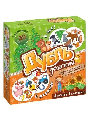 Дубль детский 2 в 1 "В деревне + В лесу: купить с доставкой по Кипру или в книжных магазинах Букберри в Лимасоле, Ларнаке и Пафосе