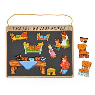 Сказки на магнитах "Три медведя": купить с доставкой по Кипру или в книжных магазинах Букберри в Лимасоле, Ларнаке и Пафосе