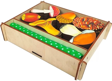 Счетный материал в мешочке "Дары леса" арт.8782 /30: купить с доставкой по Кипру или в книжных магазинах Букберри в Лимасоле, Ларнаке и Пафосе