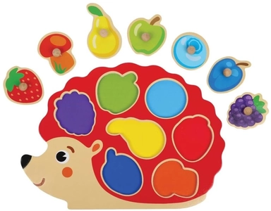 Игрушка деревянная ежик в пленке Буратино: купить с доставкой по Кипру или в книжных магазинах Букберри в Лимасоле, Ларнаке и Пафосе