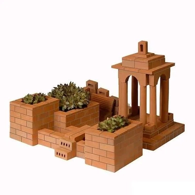 БрикМастер. Конструктор-кирпичики арт.102 "Садик": купить с доставкой по Кипру или в книжных магазинах Букберри в Лимасоле, Ларнаке и Пафосе