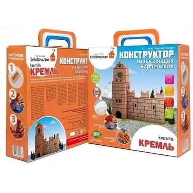 БрикМастер. Конструктор-кирпичики арт.208 "Кремль": купить с доставкой по Кипру или в книжных магазинах Букберри в Лимасоле, Ларнаке и Пафосе