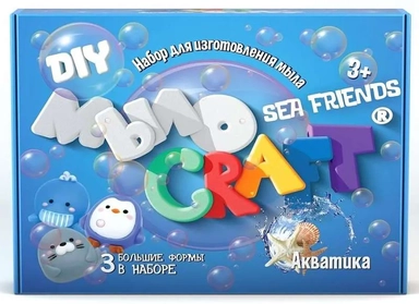 Мыло Craft. Sea friends. Акватика: купить с доставкой по Кипру или в книжных магазинах Букберри в Лимасоле, Ларнаке и Пафосе