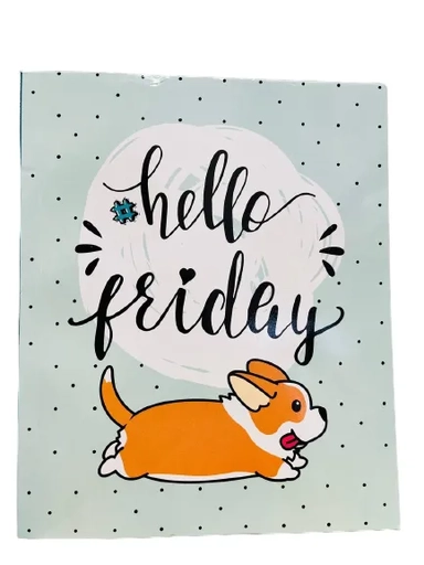 Malamalama. Блокнот позитивного настроения "Hello Friday": купить с доставкой по Кипру или в книжных магазинах Букберри в Лимасоле, Ларнаке и Пафосе